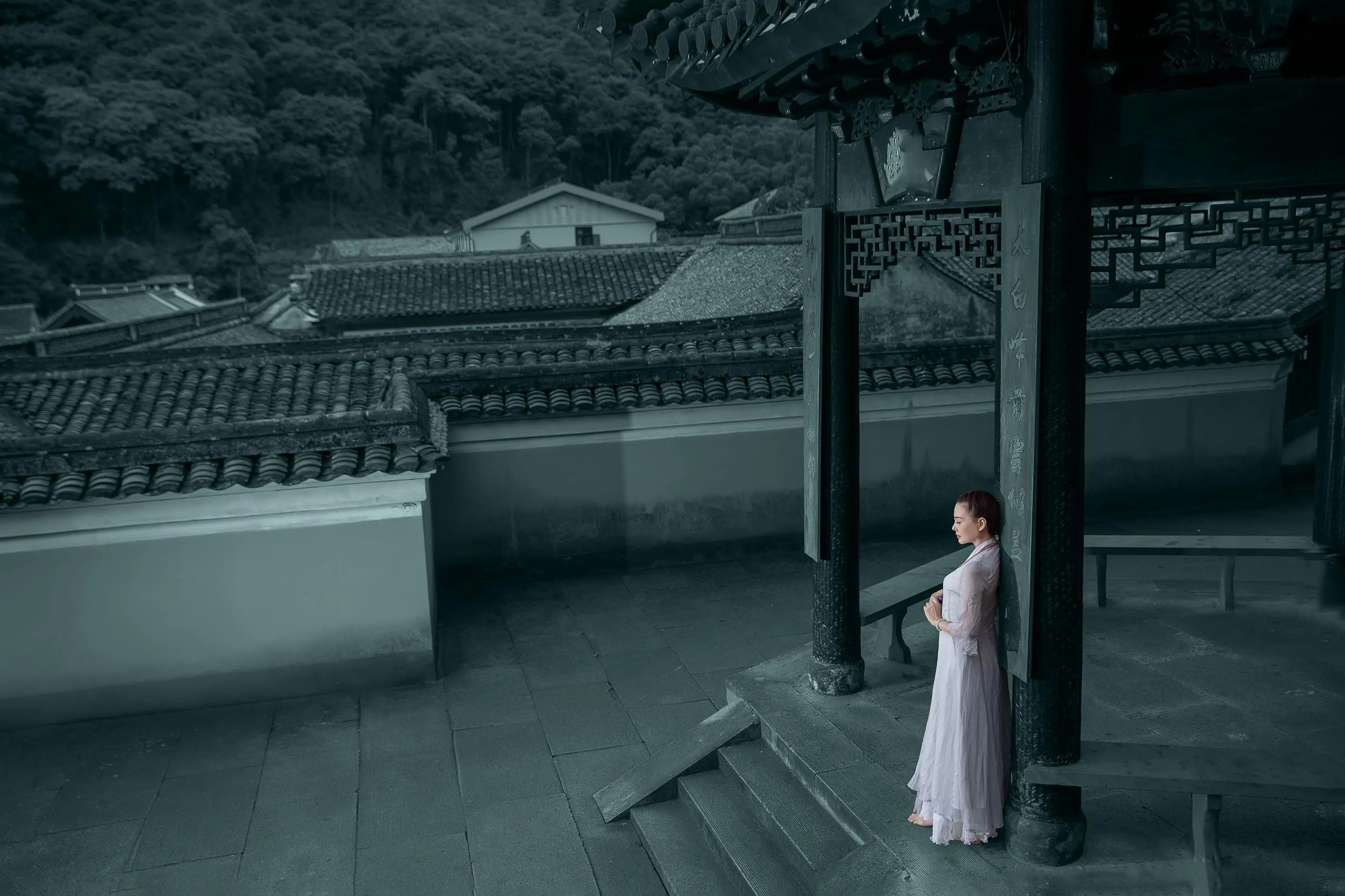 [YITUYU艺图语]2021.07.30 问佛 莲 [40P]插图1